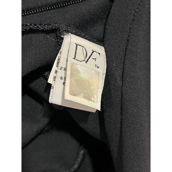 Diane von Furstenberg Saturn Navy Blue Full Front Zip Sheath Dress Size 4 - Picture 6 of 8